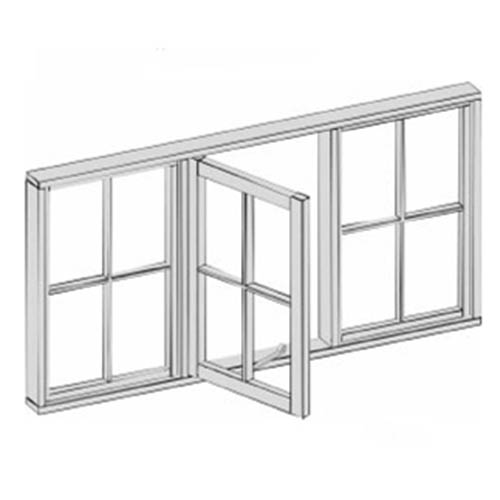 Casement Window 3 Architct Sketch